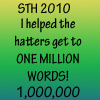 Small Million Words Badge